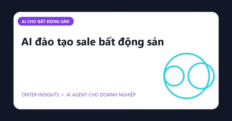 Minh họa ai đào tạo sale bất động sản cho doanh nghiệp