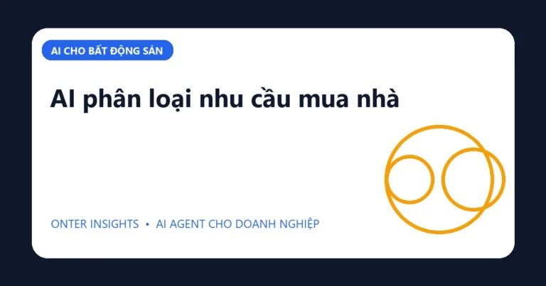Minh họa ai phân loại nhu cầu mua nhà cho doanh nghiệp