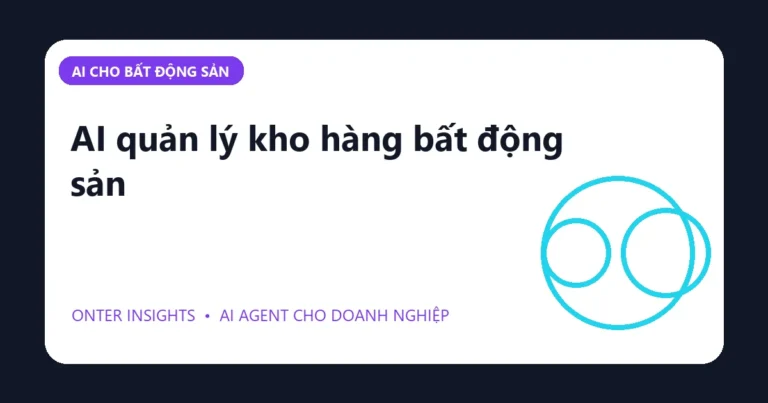 Minh họa ai quản lý kho hàng bất động sản cho doanh nghiệp