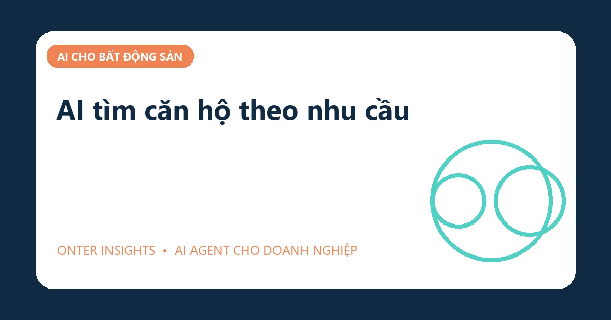 Minh họa ai tìm căn hộ theo nhu cầu cho doanh nghiệp